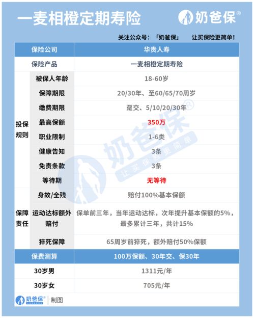 華貴一麥相橙定期壽險（互聯(lián)網(wǎng)專屬）深度評測 保障、性價比與網(wǎng)絡(luò)信息安全視角下的思考